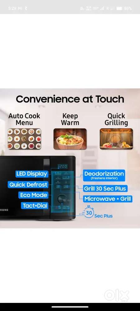 Samsung Grill Microwave Oven 2024