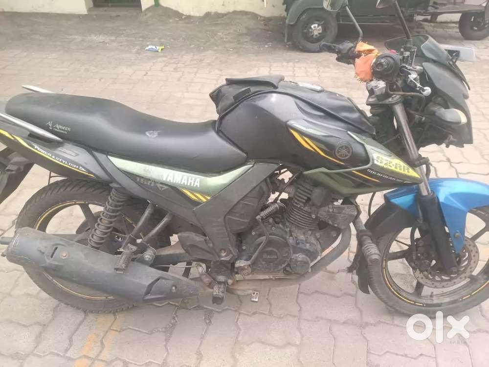 It's YAMAHA SZR SELFSTART  with insurance