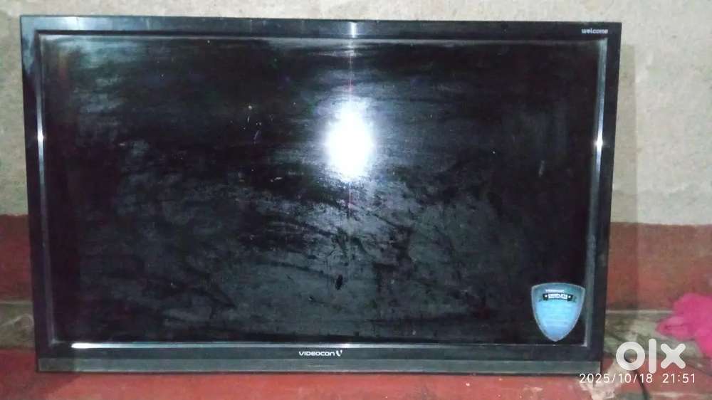 Videocon  32 Inch LED Tv_ As - is, kharab hai jaldi bechna hai