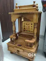 New Wooden temple 22 inch height small and in excellent condition