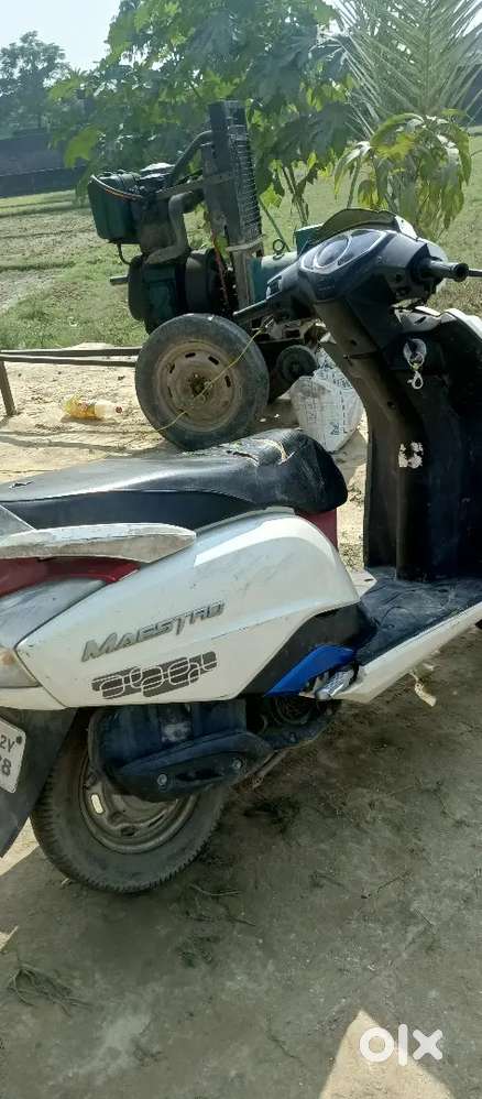 A scooter in good condition