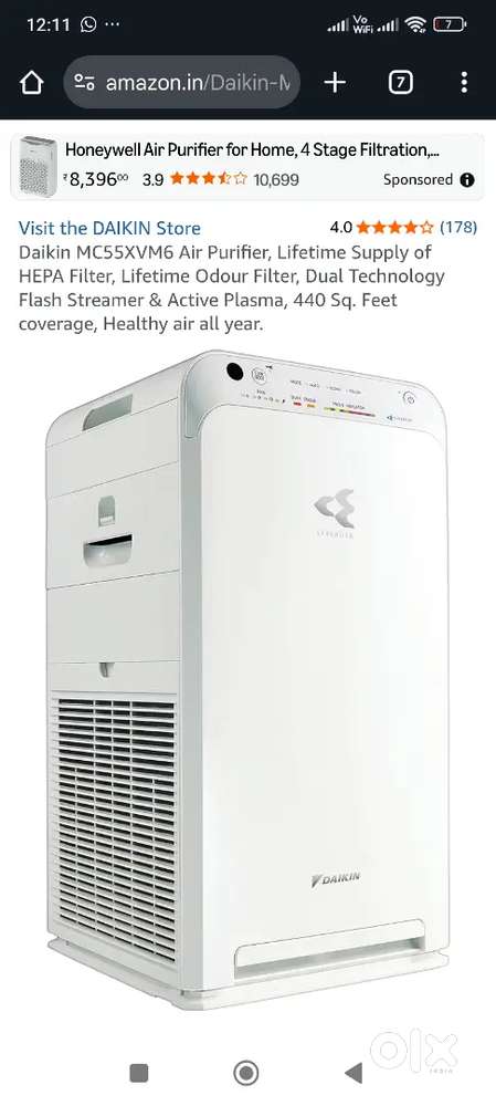 AIR PURIFIER Sealed Pack Condition