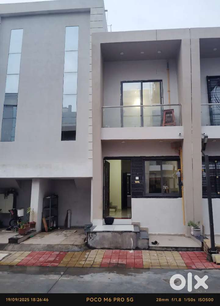 For rent 10000 new house in chavaj vrundavan villa.