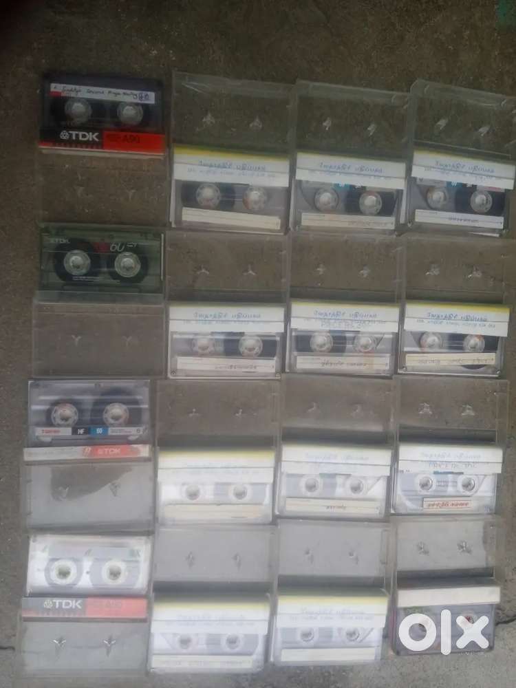 One time recording cassette