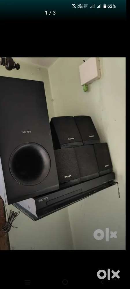 Sony home theatre 5.1 speaker with dvd