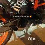 Duke exhaust straight pipe