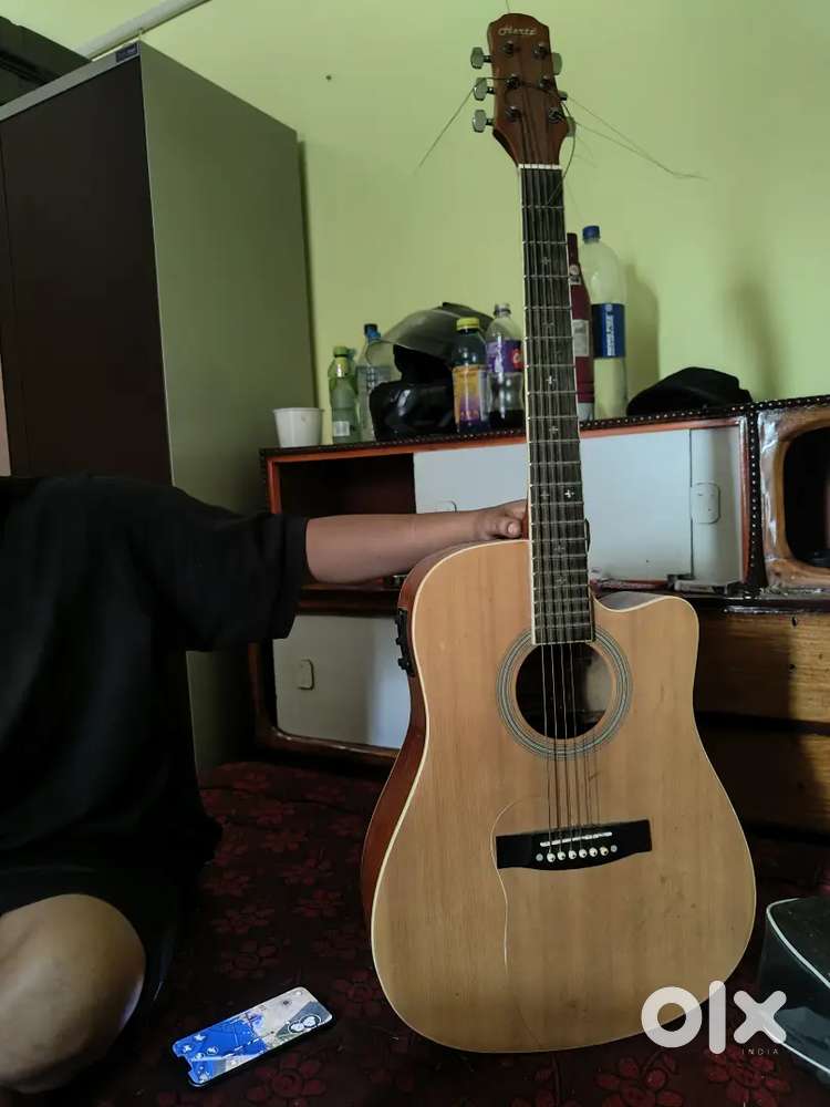 Hertz semi acoustic guitar