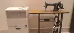 Sewing machine,Foot Massager & Cooler