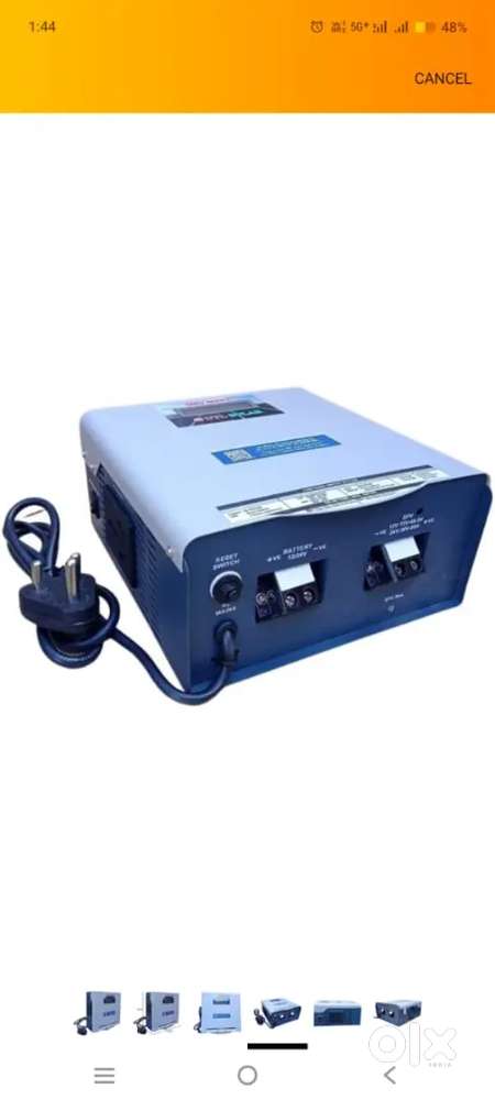 UTL MPPT SMU 12V/24V 40 AMP Automatic Solar Charge Controller