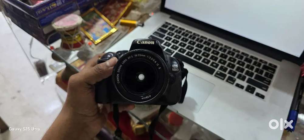 Canon 600d with 18-55 lens