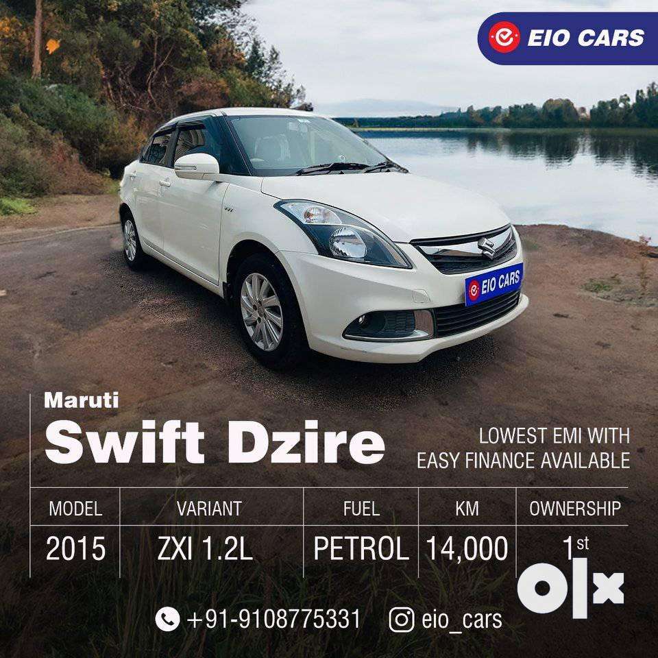 Maruti Suzuki Swift Dzire ZXI + MT, 2015, Petrol