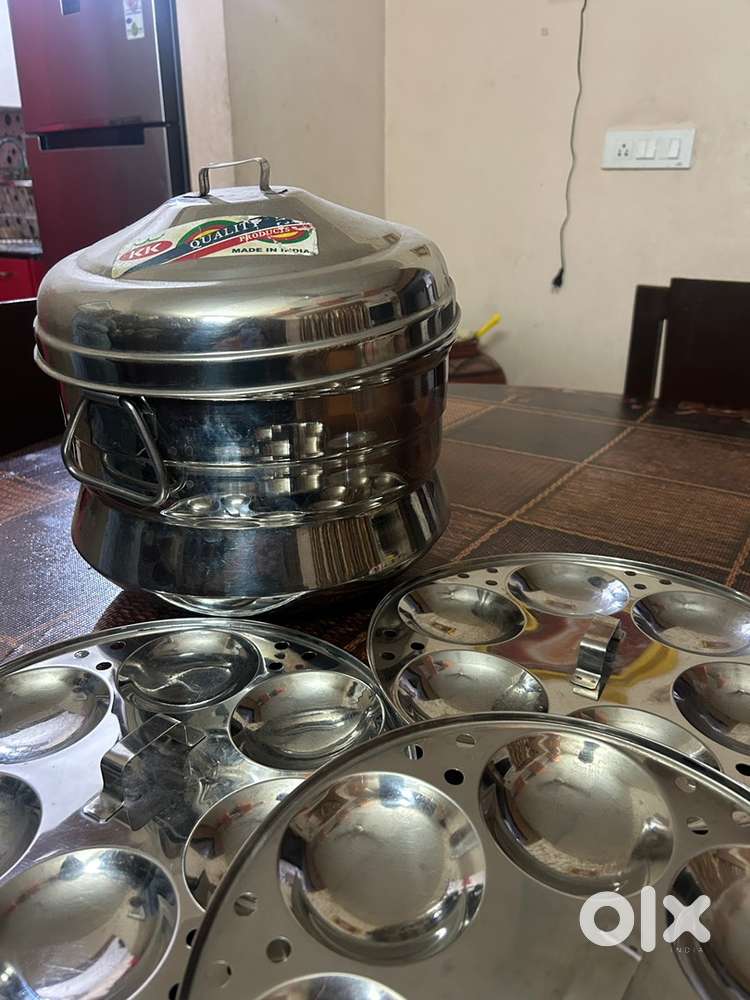 Idli pot ( Stainless steel )