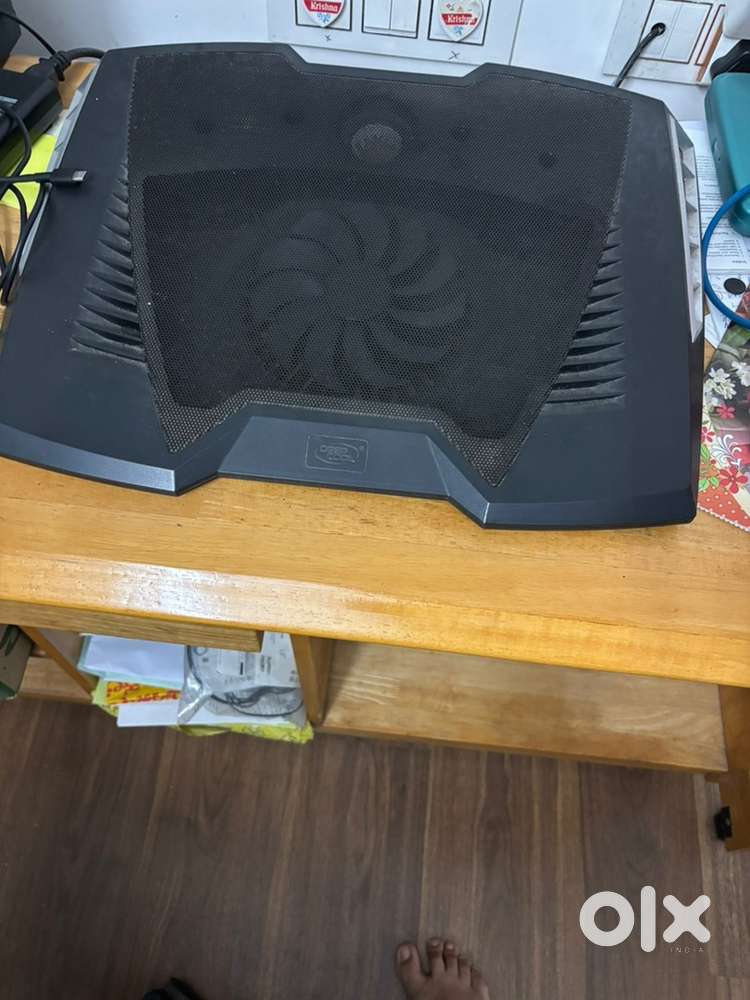 Deep cool cooling pad for laptops with speakers