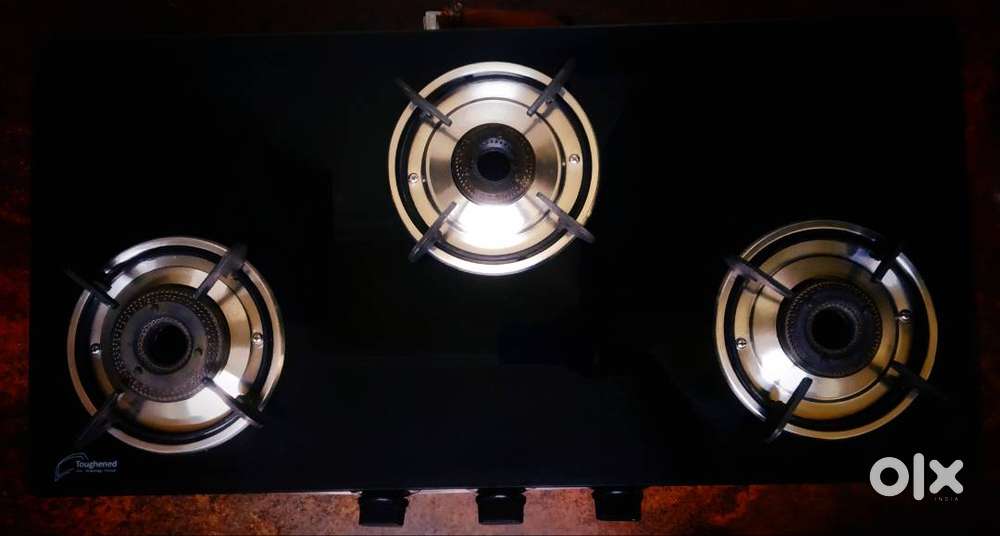 Gas stove  black classic