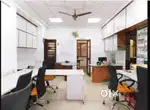 Fully furnished office space.