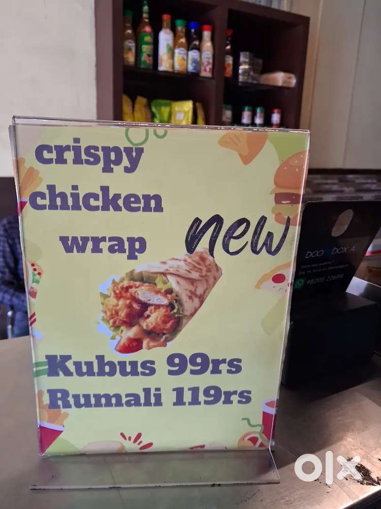 Driver come delivery boy and waiter, packing