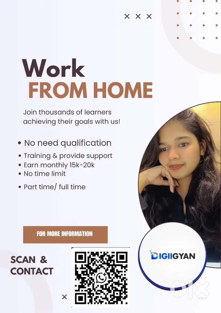 Work from home with digital marketing