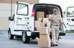Zrdst warehouse helper van delivery