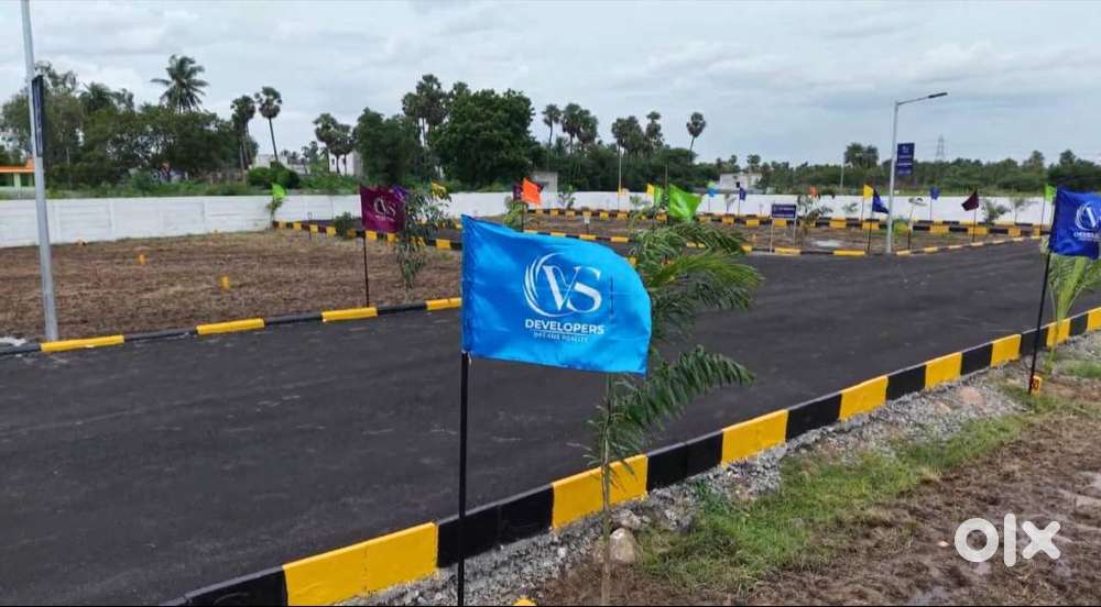 Road side plot @ Madavaram