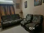3+2 wooden sofa set,Queen Bed,dining Table,Almarah,teepay& Shoe rack