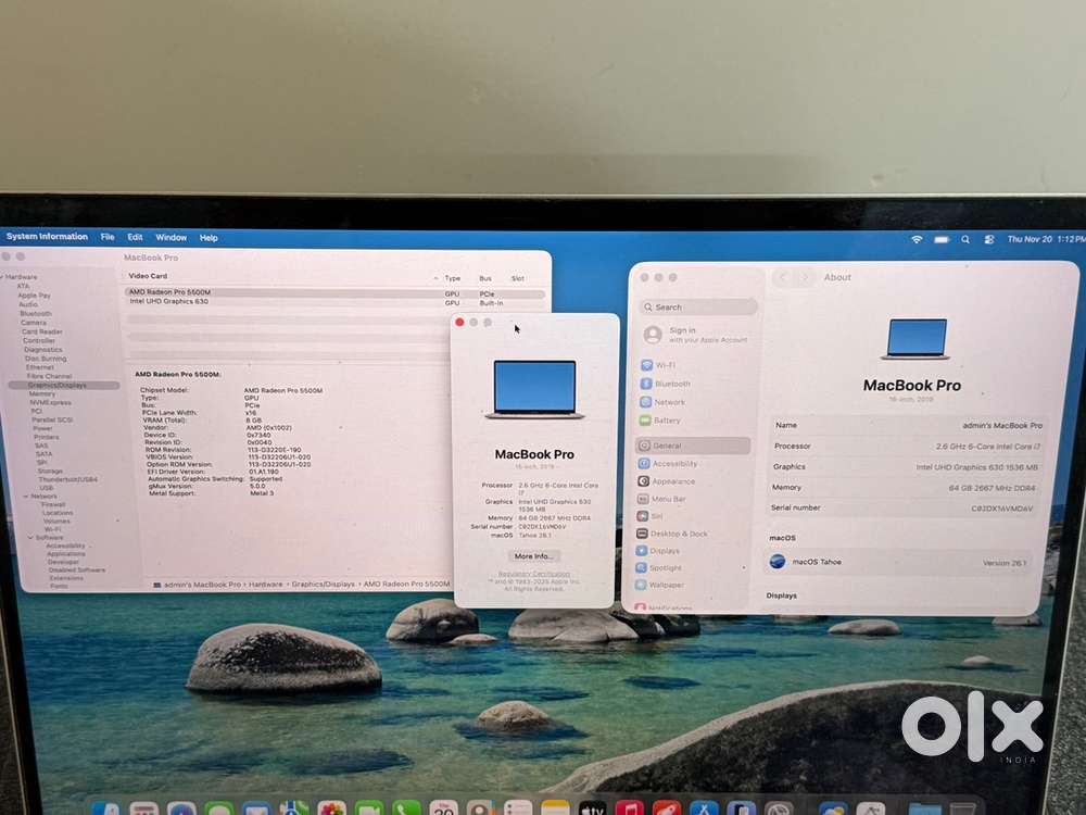 Macbook pro 64gb ram