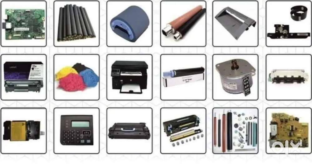 All laser printer parts