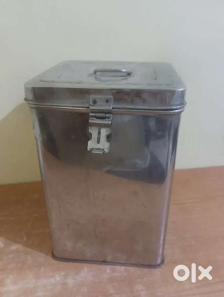 Steel dabba 10 kg on sale
