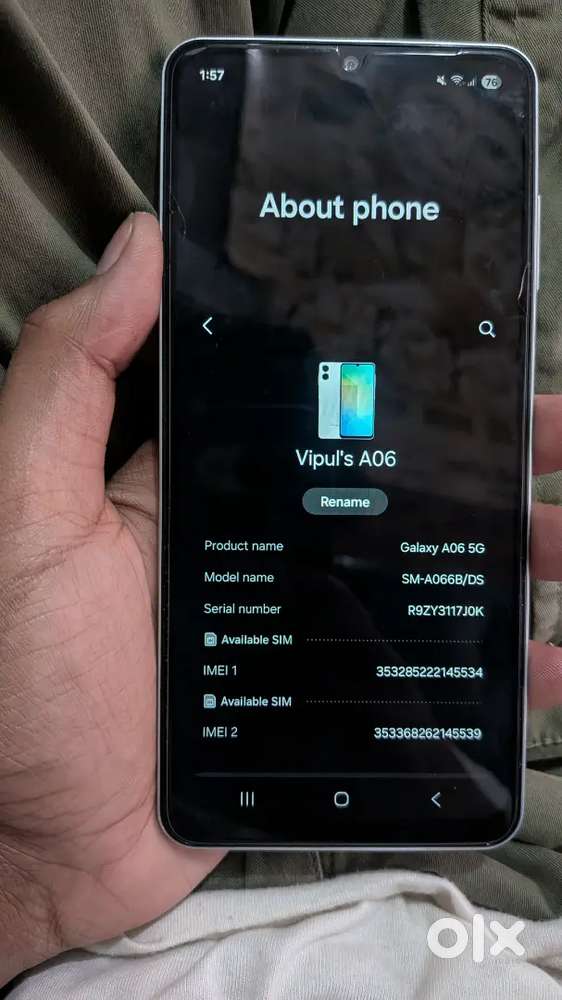galaxy A06 5g . 5000 mAh battery . 128 gb