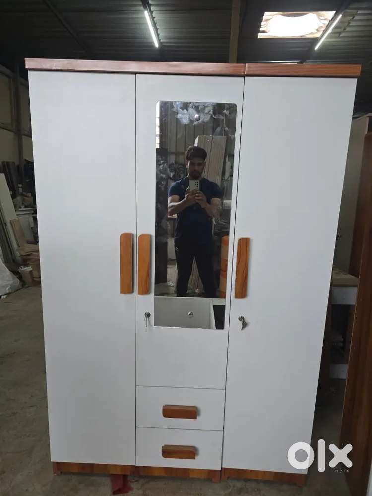 3door wardrobe 3door cupboard 3door almoris premium cupboard brand new