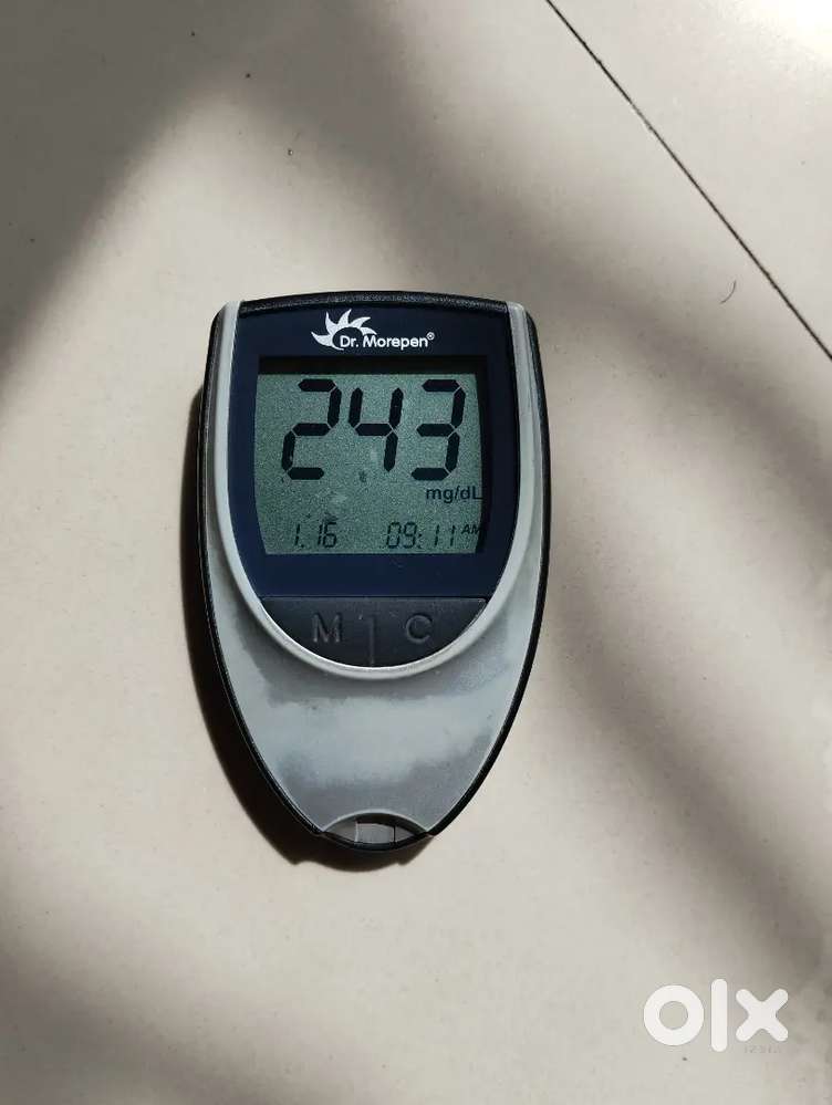 Dr. Morepen GlucoOne BG-03 Glucometer- Machine & Strips Only