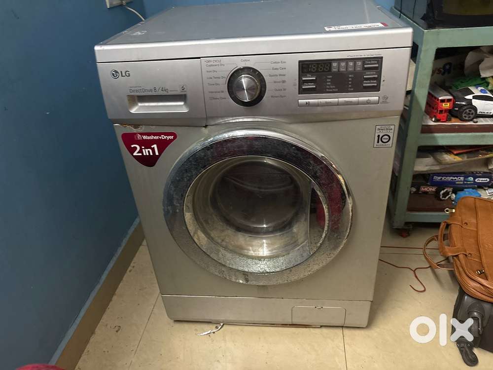 High end washer plus dryer front load LG
