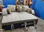 New brand l sofa cum bed hydraulic system