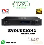 CREEK : EVOLUTION 2 STEREO INTEGRATED AMPLIFIER
(MADE IN UK)