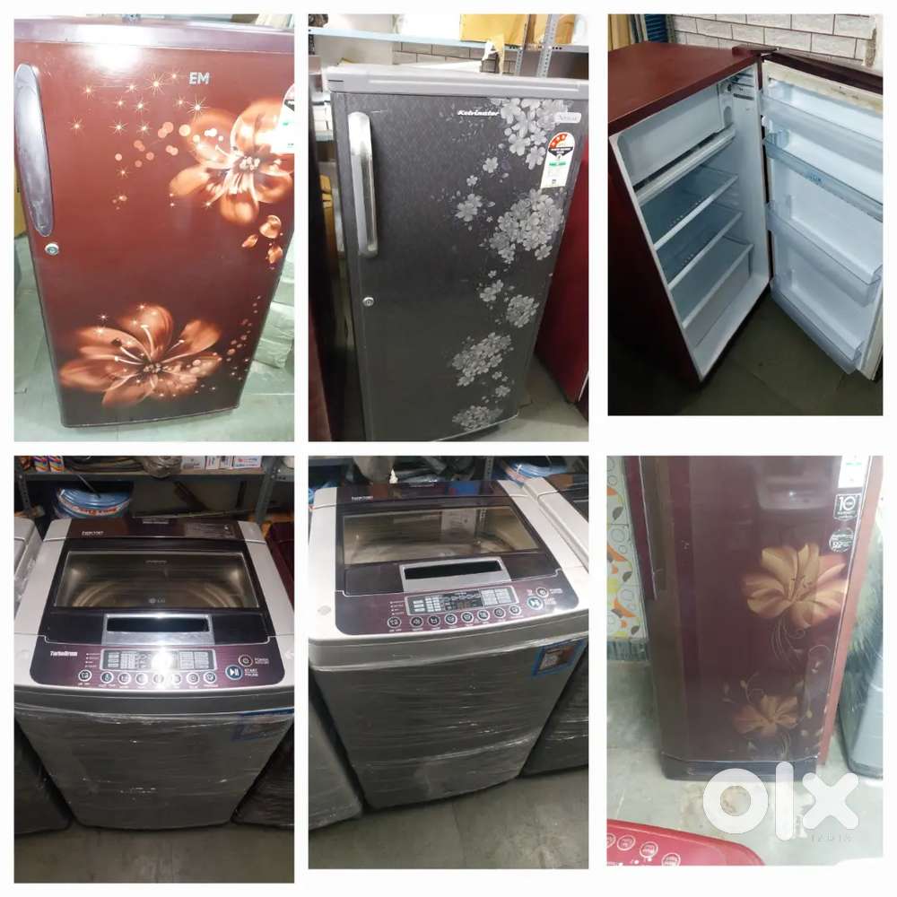 5 YEAR WARRANTY #LESS USED #FREE SHIPPING FRIDGE AND WASHING MACHINE