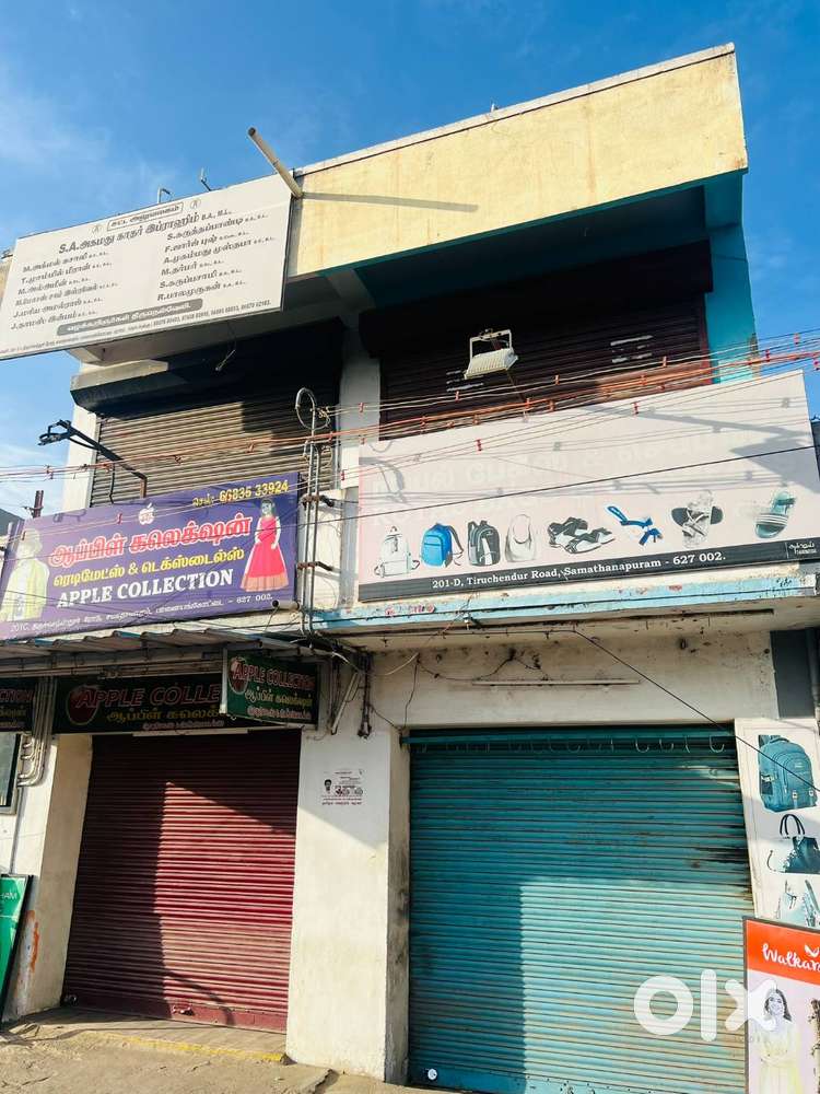 Shop Available for Rent on the First Floor, Samathanapuram Corner