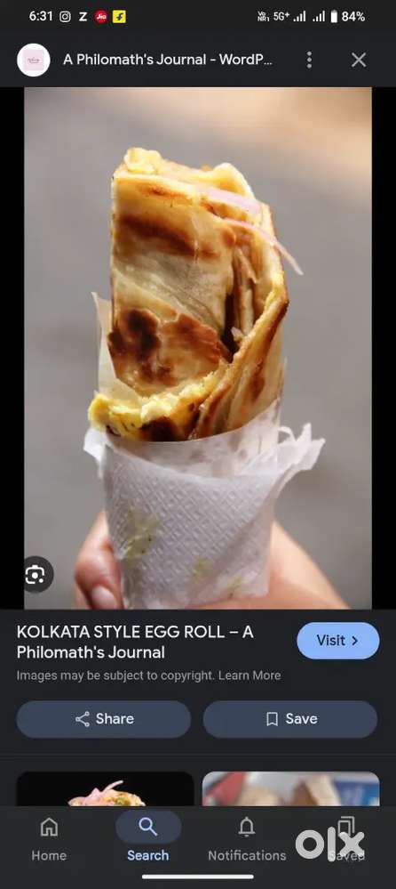 Anda roll ka karigar cahye
