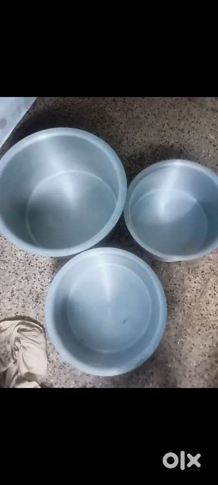 New big aluminium handi to cook large quantity food