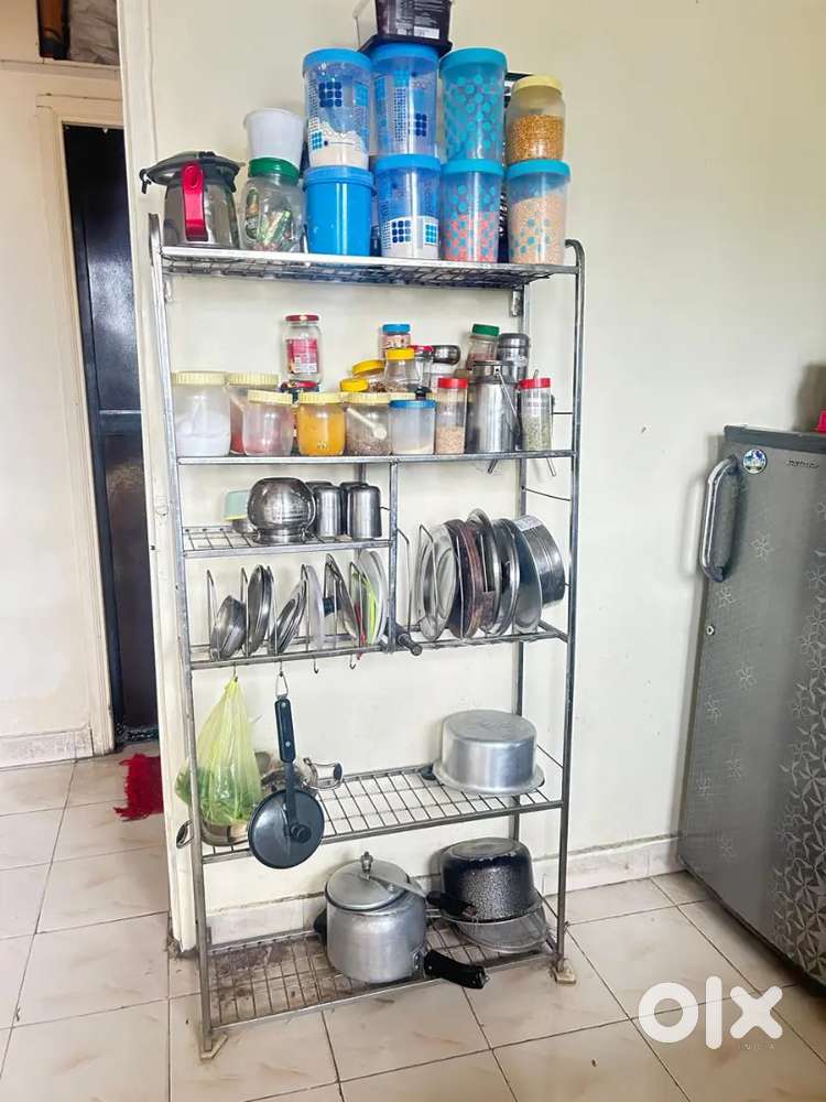 Steel kitchen rack