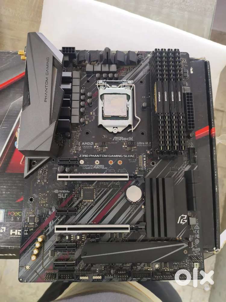 I7 9700 processor and Asrock Z390 wifi bd