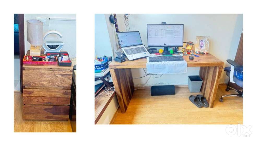 Study Table + Side desk