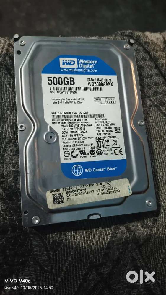 CPU hard disc