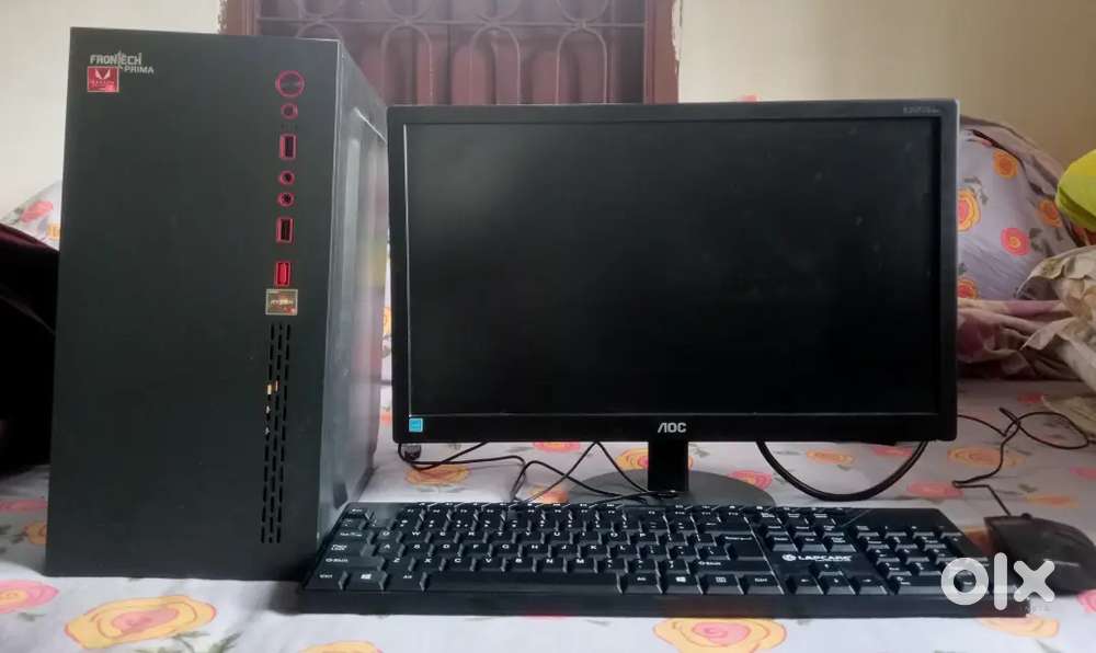Ryzen 3 Computer Set  8GB RAM  500GB SSD  Great Condition