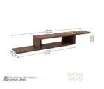 Book shelf/TV unit. (Exotic Finish)