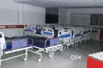 3function manual and electric hospital patient bed medical icu fowler