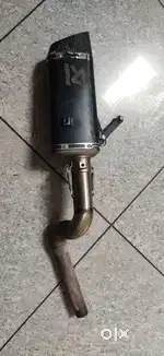 Bajaj RS 200 exhaust band pipe hai