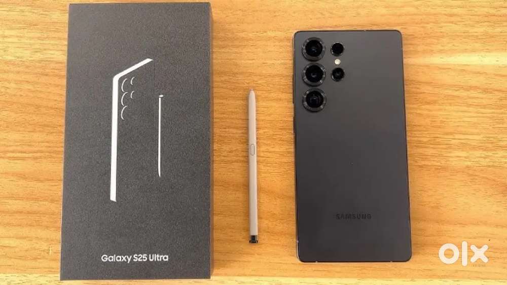 Samsung s25 ultra 12/256 black colour, Global warrenty