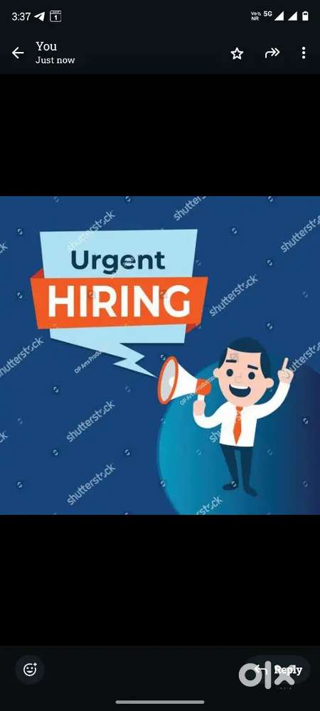 Urgent opening Sales departments