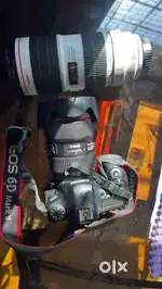 Canon 6D Mark 2 camera and 70-200,2.8 lens