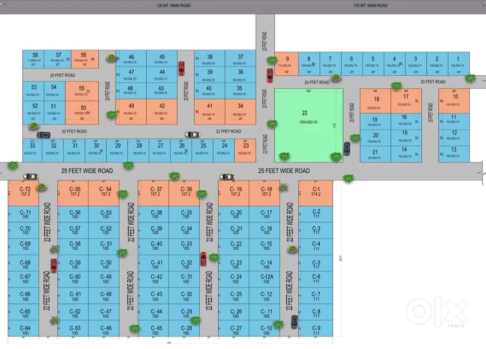 100 gaj plot for sale in noida extension sector-12