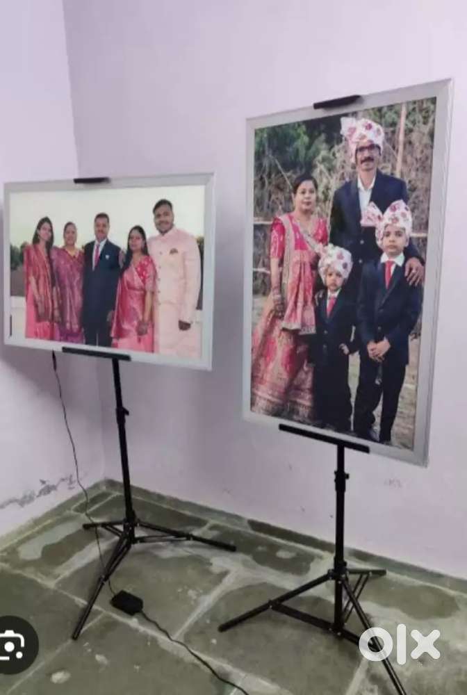 24×36 led wedding frem with stand